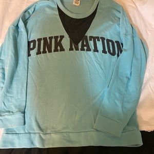 PINK sweatshirt. Size M